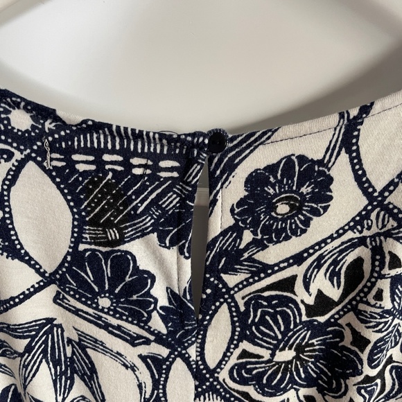 Style & Co floral Cropped Elastic Waist Romper Sz M - Picture 7 of 10